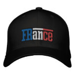 France French flag Francaise Embroidered cap embroidered hats