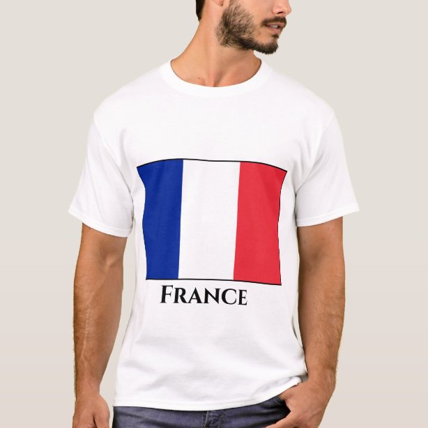 French Flag T Shirts Shirt Designs Zazzle UK