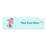 France French Vintage Travel Souvenir Caricature bumper stickers