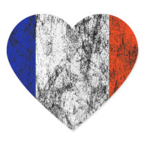 france heart flag