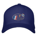 France Les bleus French Flag Logo Cap Embroidered Baseball Cap
