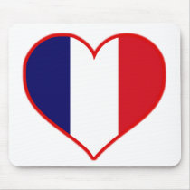 France Love Mousepad