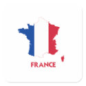 FRANCE MAP stickers