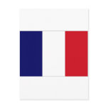 France National Flag Postcard