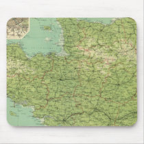 France northwestern section, environs of Paris Mousepad