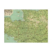 France northwestern section, environs of Paris Postcards