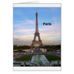 France Paris Eiffel Tower (by St.K) Cards