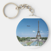 France Paris Eiffel Tower (by St.K) Key Chains