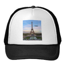 France Paris Eiffel  tower (new) (St.K) Mesh Hat