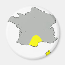 FRANCE PLUIE NORD SOLEIL SUD 1.PNG AIMANT POUR RÉFRIGÉRATEUR