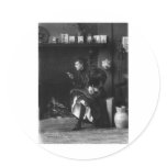 Frances Benjamin Johnson Self Portrait 1896 Stickers