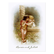 Frances Brundage: Romeo and Juliet Postcard