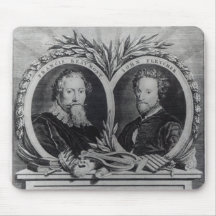 Francis Beaumont and John Fletcher Mouse Pad