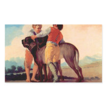 Francisco de Goya - Boys with blood dogs