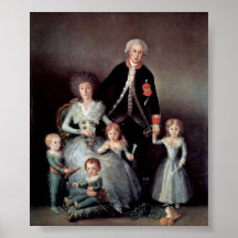 Francisco de Goya - Family of the Duke of Osuna Print