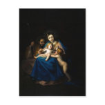 Francisco de Goya Sagrada Familia 1788 - 1790 Tech postcards
