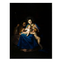 Francisco de Goya Sagrada Familia 1788 - 1790 Tech Post Cards
