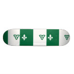 Franco Ontarian flag Skate Deck