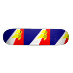 Franco Terreneuviens flag Skate Decks