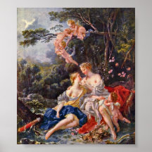 Francois Boucher - Jupiter and Callisto Poster