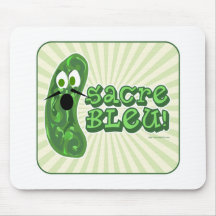Francois the Cucumber Mousemats