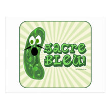 Francois the Cucumber Postcards