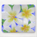 Franfipani Brilliant Flower Power Mousepads