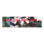 Frangipani Flowers, This is a car, fit for a MOM! bumper stickers