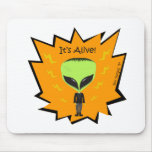 Franken Alien Mousepad