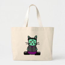 Frankenbunny Tote Bags