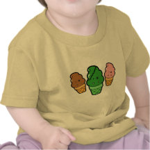 Frankencream Monster Ice Cream Cones T Shirts