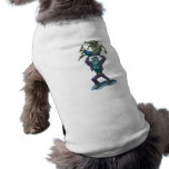 frankenstein defeats werewolf pet clothing