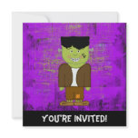 Frankenstein Halloween Invitation