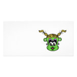 Frankenstein monkey girl in green