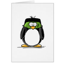 Frankenstein Penguin Card