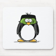 Frankenstein Penguin Mousepads