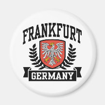 Frankfurt Fridge Magnet