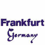 Frankfurt Germany Polo Shirt embroidered shirts