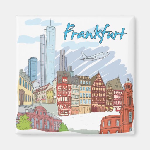 Frankfurt Refrigerator Magnets