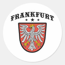 Frankfurt Round Stickers