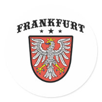 Frankfurt Round Stickers