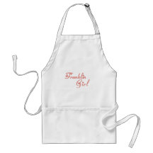 Franklin Girl tee shirts Aprons