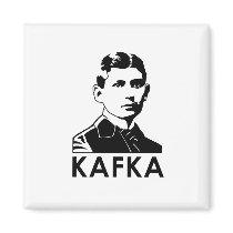Franz Kafka Fridge Magnets