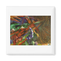 Franz Marc - Animal Fates 1913 Canvas Death After
