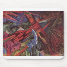 Franz Marc - Animal Fates 1913 Canvas Death After Mouse Pad
