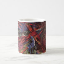 Franz Marc - Animal Fates 1913 Canvas Death After mugs