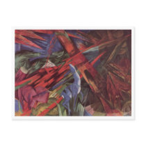 Franz Marc - Animal Fates 1913 Canvas Death After