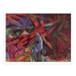 Franz Marc - Animal Fates 1913 Canvas Death After Postcards