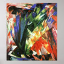 Franz Marc - Birds 1914 Oil Canvas bird flock posters