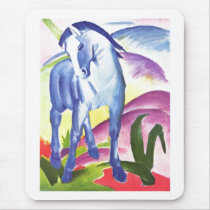 Franz Marc - Blue Horse I 1911 Equine Equestrian
